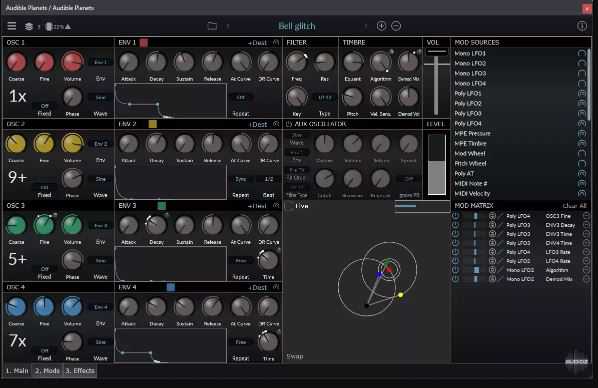 Greg Recco Audible Planets v1.2.2 效果调试器
