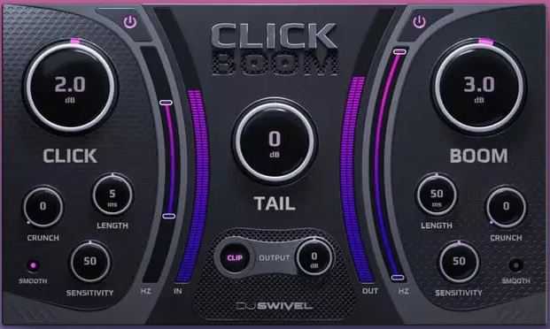 DJ Swivel Click Boom v1.0 瞬态整形器