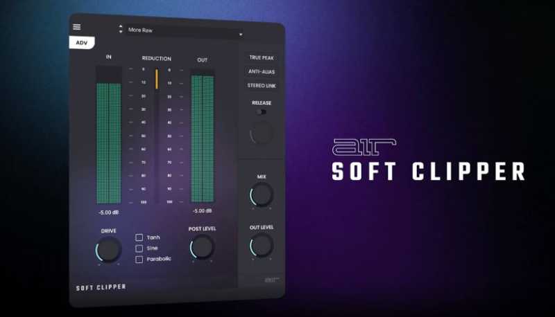 AIR Music Technology AIR Soft Clipper v1.2.0.4 后期混音插件