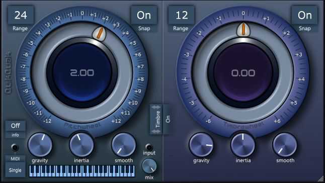 QuikQuak Pitchwheel v5.2.0 实时改变音高和音色插件