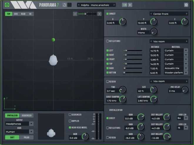 Wave Arts Panorama 7 v7.06   3D空间声学插件