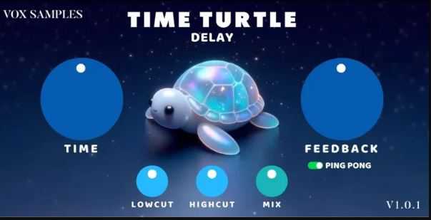Vox Samples Time Turtle Delay v1.0.1 延迟效果器