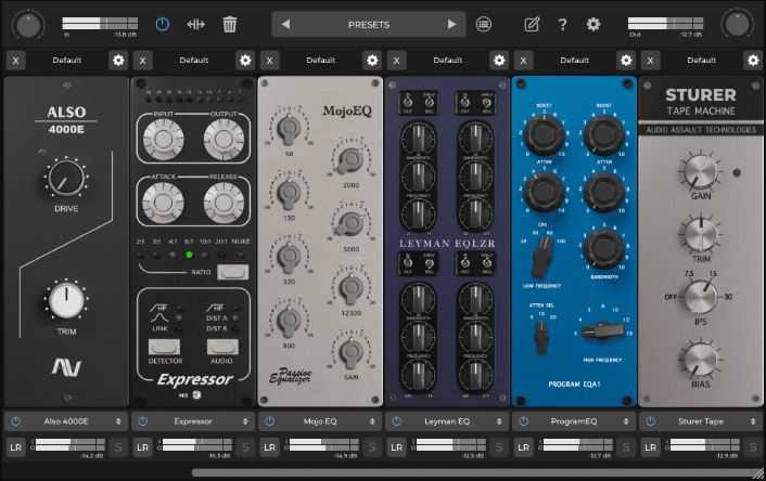 Audio Assault Mix Locker (Modular Mixing Suite) Free Version v1.0.2 效果器通道条