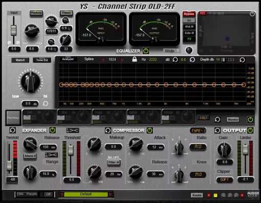 Yuri Semenov YS Channel Strip OLD 2FF v2.7.0 混音通道条