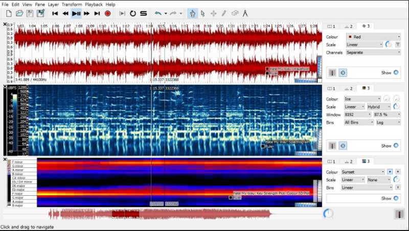Sonic Visualiser 音频分析工具 （ 60MB ）
