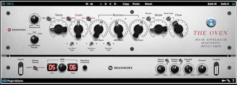 Plugin Alliance Maor applebaum Mastering & Hendyamps THE OVEN 立体声电子管饱和器插件 ( 23MB )