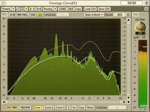 Voxengo CurveEQ v3.15.0 均衡器插件