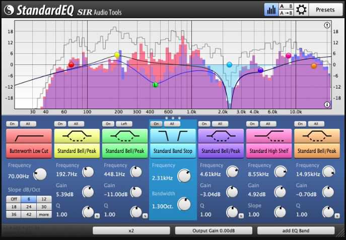 SIR Audio Tools StandardEQ v1.3.034 高精度均衡器