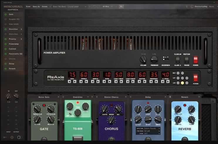 Mercuriall Ampbox v1.6.3 吉他放大器\效果器