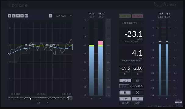 Zplane FENNEK v1.2.2 响度和电平检测