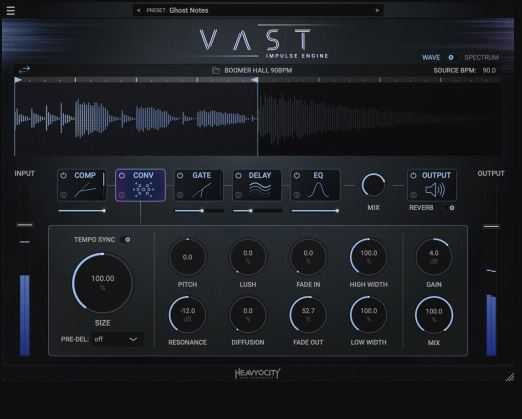 Heavyocity VAST 卷积混响插件