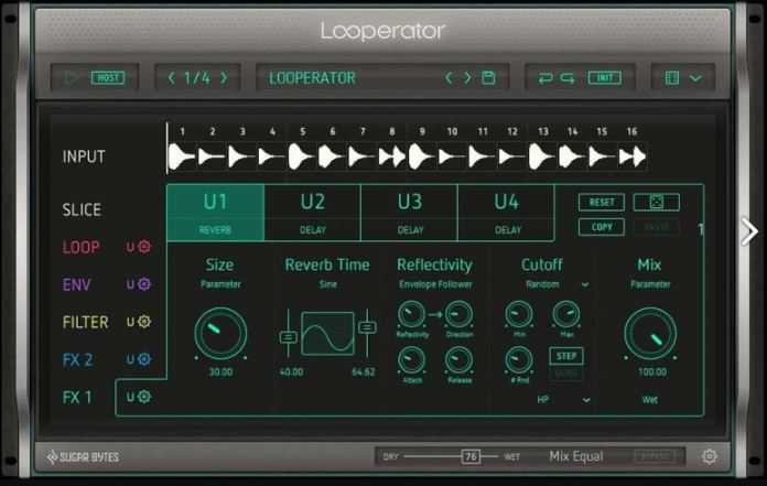 Sugar Bytes Looperator v1.1.1音频乐句处理插件