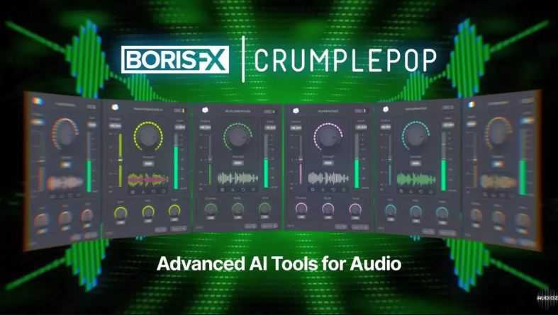 Boris FX CrumplePop Pro 2025.0.8  智能AI噪音消除\修复