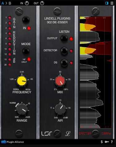Lindell Plugin Alliance 902 De esser v1.0.2 自动消除齿音