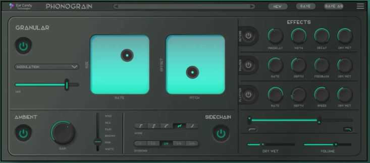 Ear Candy Technologies Phonograin v1.2.8 粒子效果器