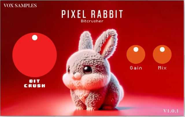 Vox Samples Pixel Rabbit (Bitcrusher) v1.2.0 比特粉碎机