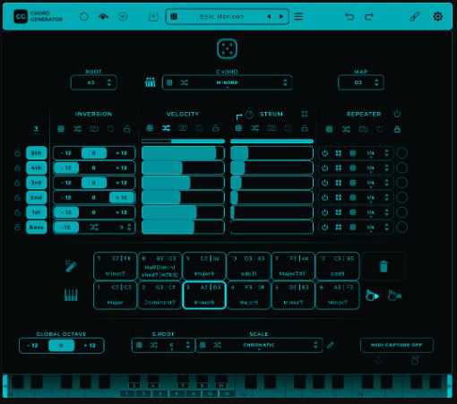 Mario Nieto Chord Generator 1.0.0 和弦生成器