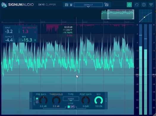 Signum Audio Skye Clipper v1.0.0 削波器和饱和器