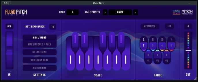 Pitch Innovations Fluid Pitch 1.4.4 MIDI 弯音插件