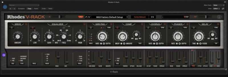 Rhodes V Rack v1.1.0 模拟效果器