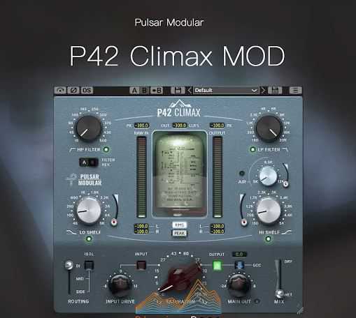 Pulsar Modular P42 Climax MOD v6.0.0 音色塑造/染色与饱和