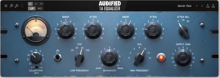 Audified 1A Equalizer v1.0.2 经典EQ均衡器
