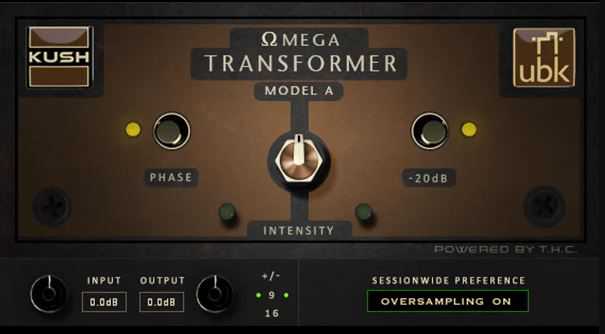Kush Omega Transformer A and N v1.0.4 后期润色插件