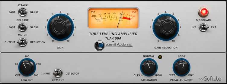 Softube Summit Audio TLA-100A v2.5.10 压缩机