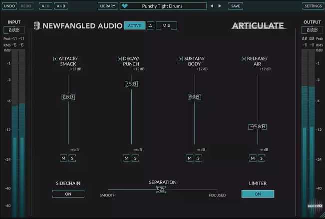 Newfangled Audio Articulate v1.0.3 瞬态整形器