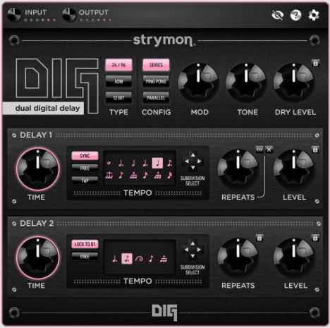 Strymon DIG Plugin v1.0.0 机架延迟效果器