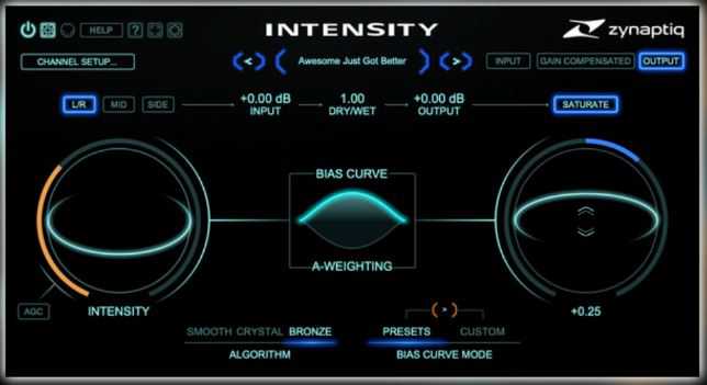 Zynaptiq INTENSITY 2 v2.0.0 细节.清晰.密度.响度调试器