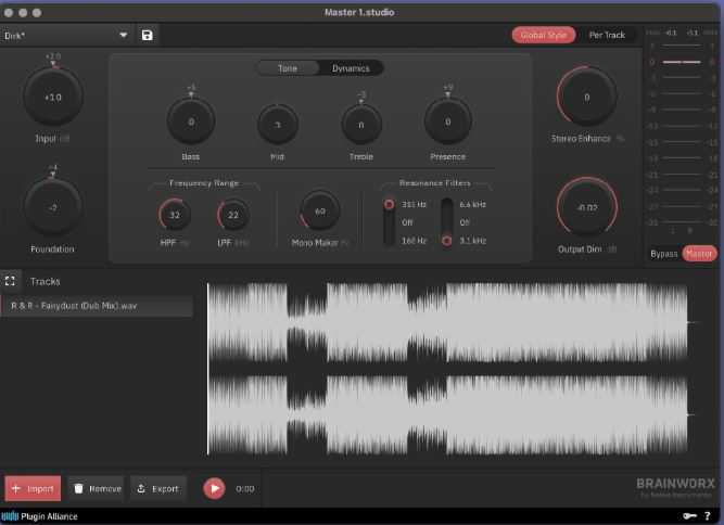 Plugin Alliance Brainworx bx mastering studio 1.0.0 母带处理软件