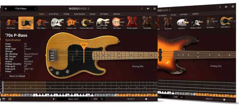 IK Multimedia MODO BASS 2 v2.0.4 建模贝斯