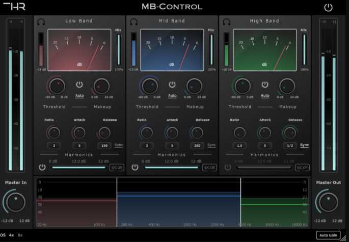 THR MB Control v1.0.0 R2 3波段多波段压缩器