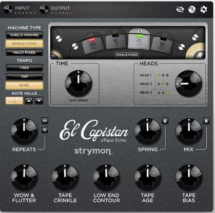Strymon El Capistan v1.0.0 延迟效果器