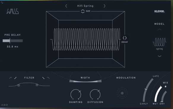 Klevgrand Walls v1.0.0 算法空间效果