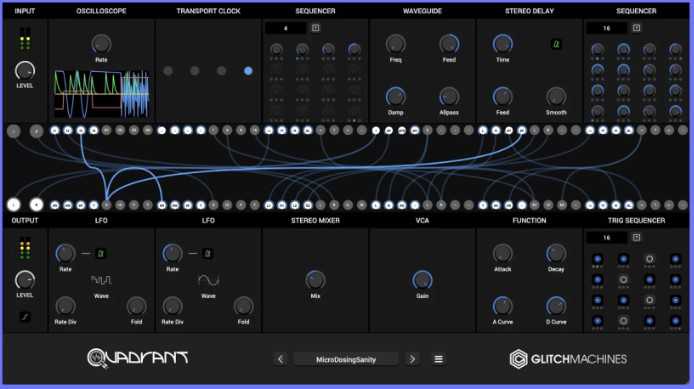 Glitchmachines Quadrant 2 v2.0.0 模块化处理器插件