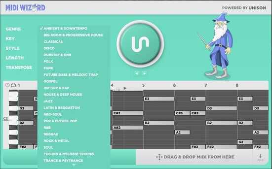 Unison MIDI Wizard v1.1.25 和弦助手