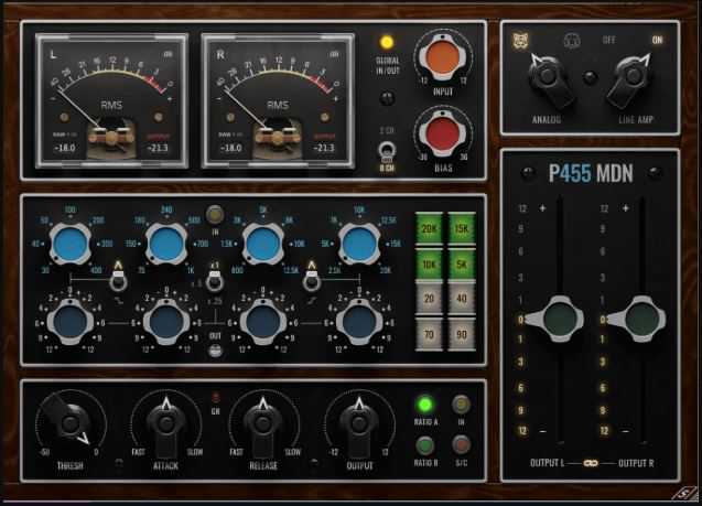 Pulsar Modular P455 MDN Sidecar v1.5.1 总线混音和母带插件