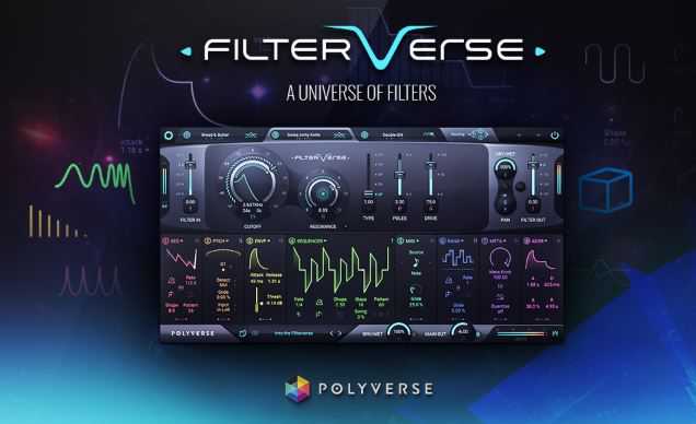 Polyverse Music Filterverse v1.2.0 滤波器插件