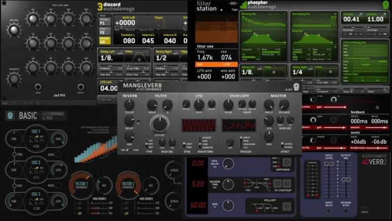 Audio Damage 系列插件合集