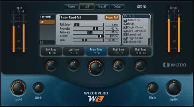 Wizoo Wizoo Verb W5 高精度卷积混响