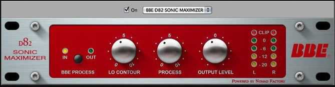 BBE D82 Sonic Maximizer 激励器