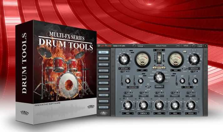 Nomad Factory Drum Tools v1.0.1.1 鼓混音插件