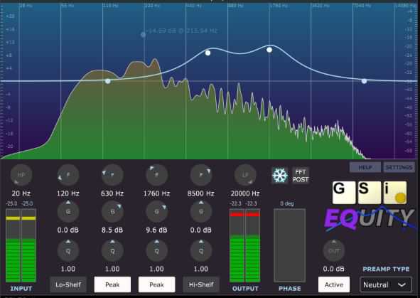 Genuine Soundware EQuity v1.0.1 均衡器插件