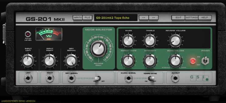 Genuine Soundware GS 201 Mk2 v1.0.0 磁带回声插件