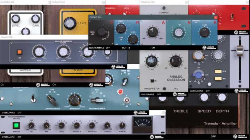 Analog Obsession Bundle 系列效果器插件合集