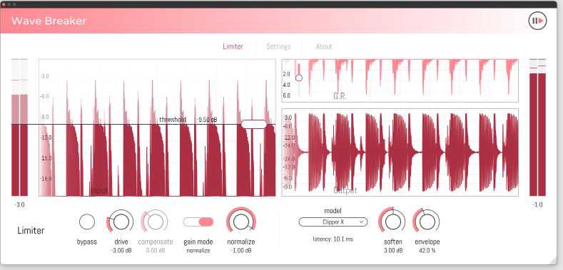 Press Play Wave Breaker Pro v2.1.0 立体声限制器