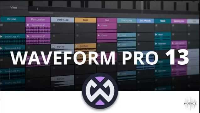 Tracktion Software Waveform 13 Pro v13.5.6 数字音频工作站