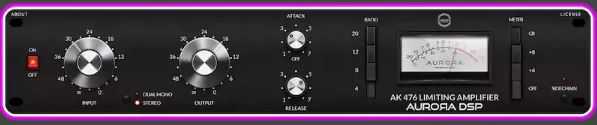 Aurora DSP AK 476 v1.0.2 传奇压缩器插件